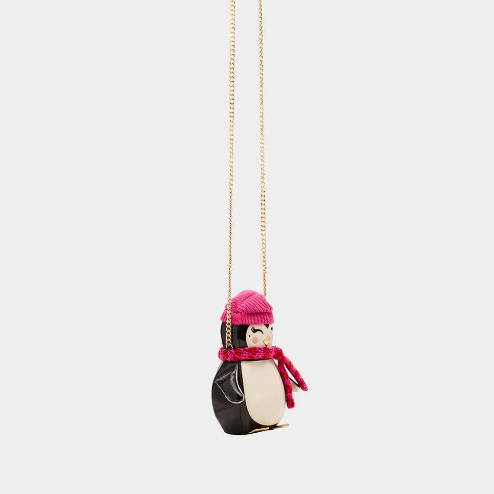 Betsey Johnson Kitsch Break The Ice Multi Crossbody Bag Penguine NWT - Picture 7 of 16